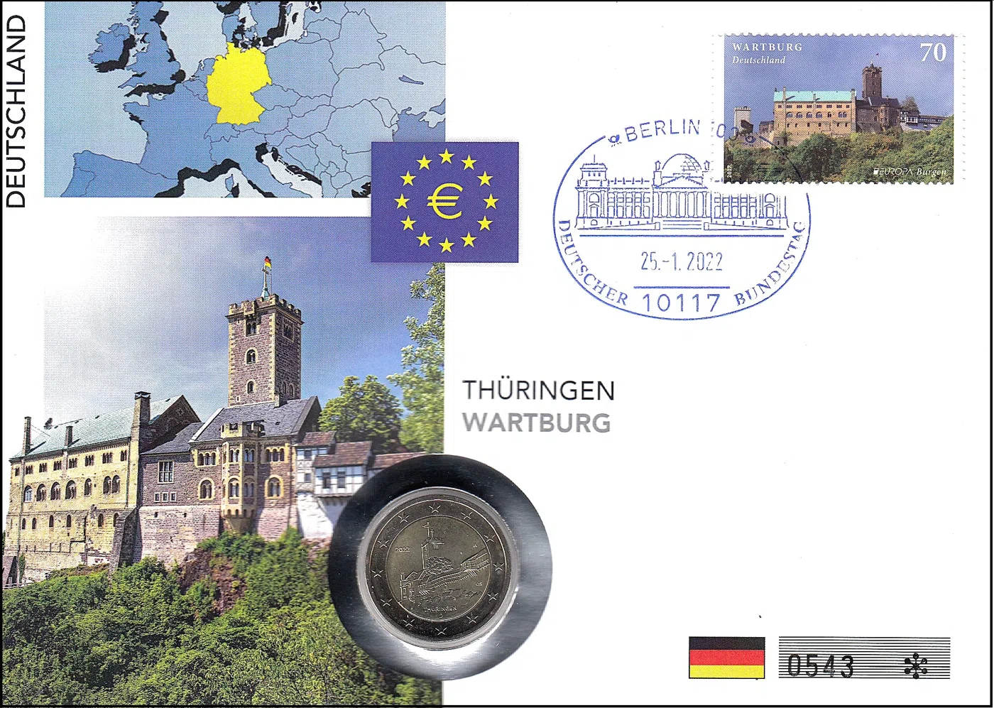 ZVEZNA DEŽELA TURINGIJA - GRAD WARTBURG